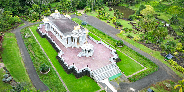 Iraivan Temple Rainbow